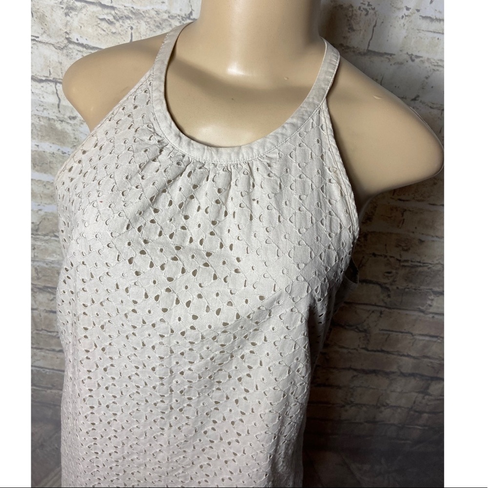 Banana republic white dress size 6